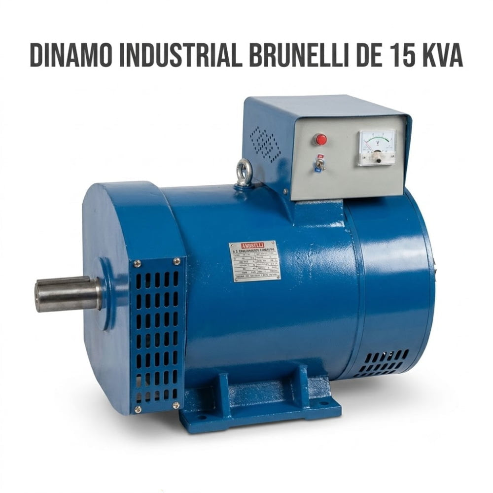 DINAMO INDUSTRIAL BRUNELLI DE 15 KVA