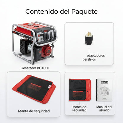 GENERADOR BRUNELLI 4,000 WATTS