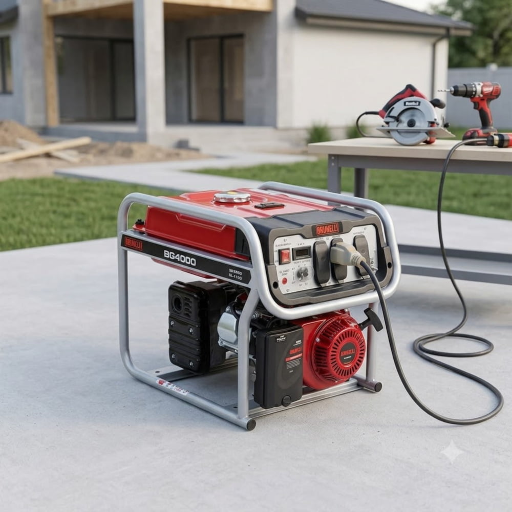 GENERADOR BRUNELLI 4,000 WATTS