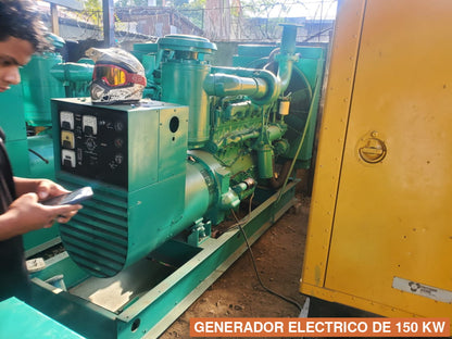 GENERADOR ELECTRICO DE 150 KW