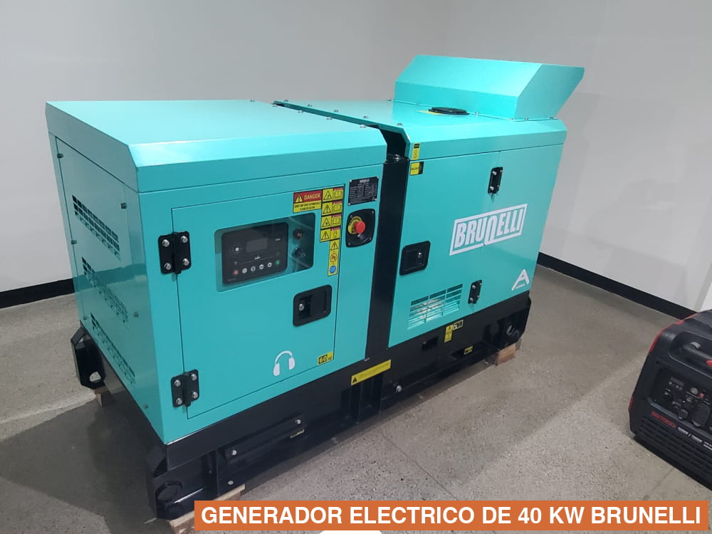 GENERADOR ELECTRICO DE 40 KW BRUNELLI