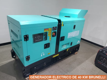 GENERADOR ELECTRICO DE 40 KW BRUNELLI