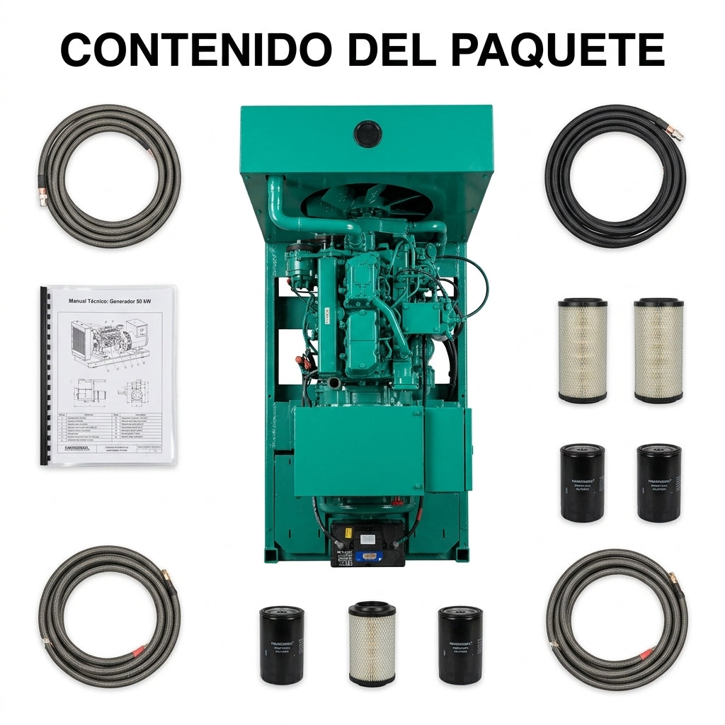 GENERADOR ELECTRICO DE 50 KW