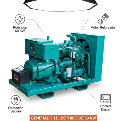 GENERADOR ELECTRICO DE 50 KW