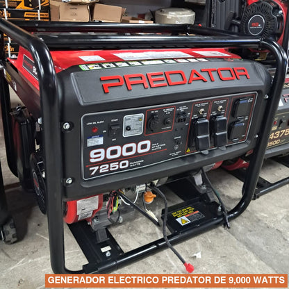 GENERADOR ELECTRICO PREDATOR DE 9,000 WATTS