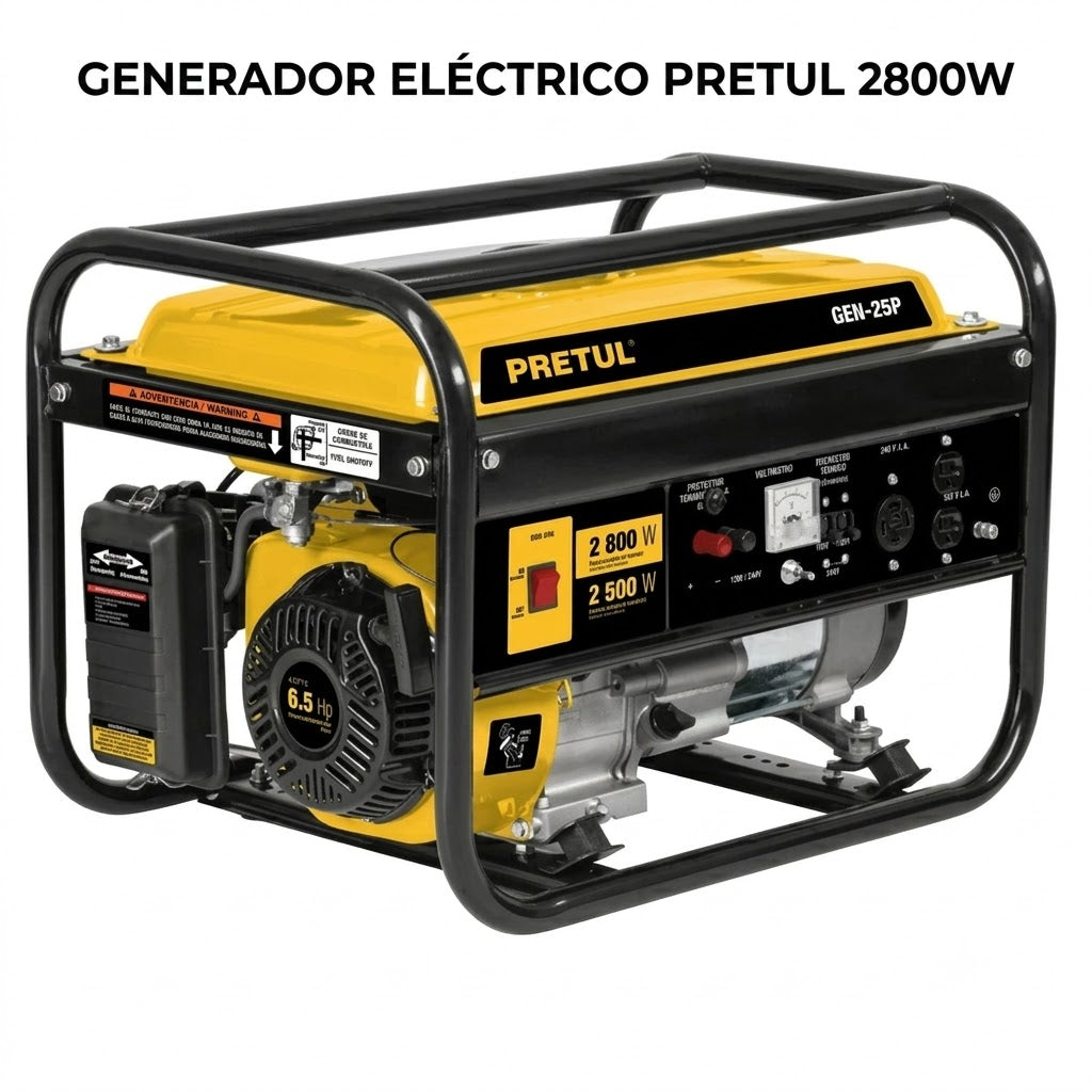 GENERADOR ELECTRICO PRETUL DE 2800 WATTS