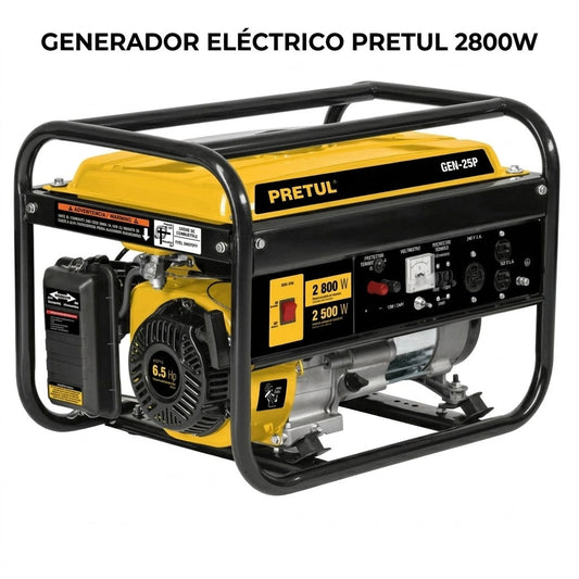 GENERADOR ELECTRICO PRETUL DE 2800 WATTS