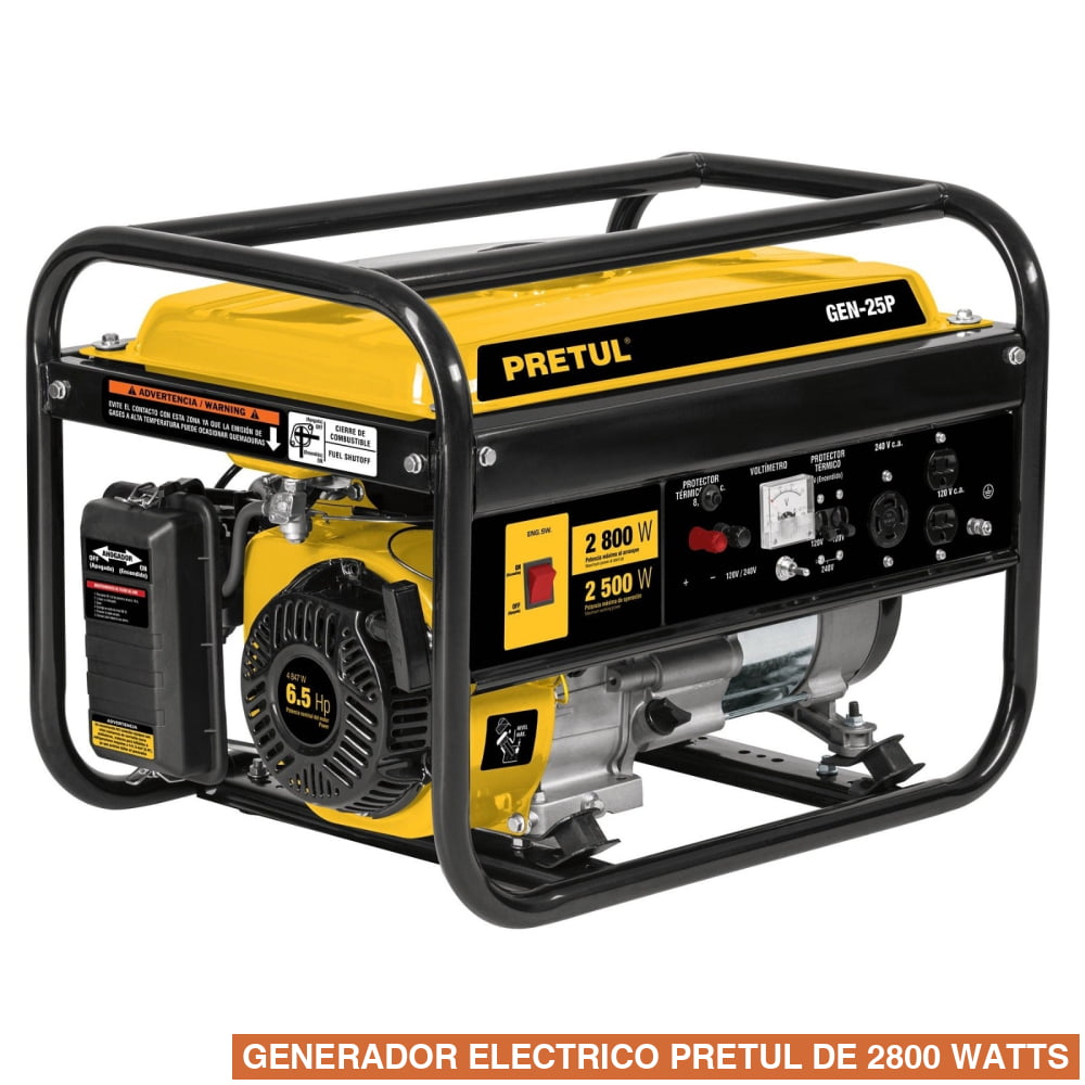 GENERADOR ELECTRICO PRETUL DE 2800 WATTS