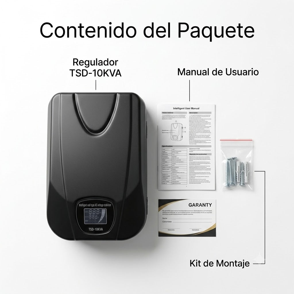 REGULADOR DE VOLTAGE DE 10 KVA