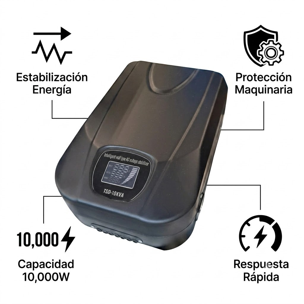 REGULADOR DE VOLTAGE DE 10 KVA