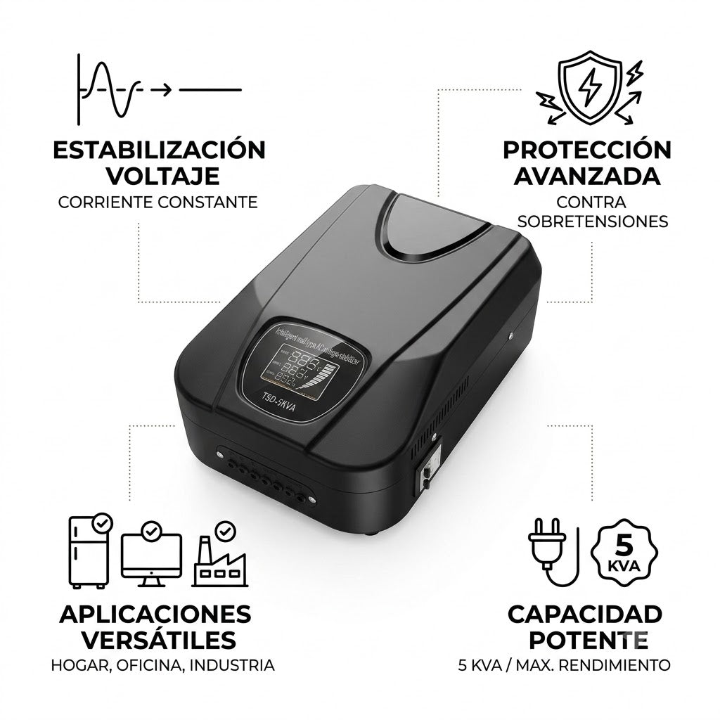 REGULADOR DE VOLTAGE DE 5 KVA