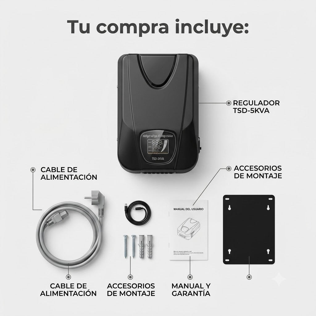 REGULADOR DE VOLTAGE DE 5 KVA