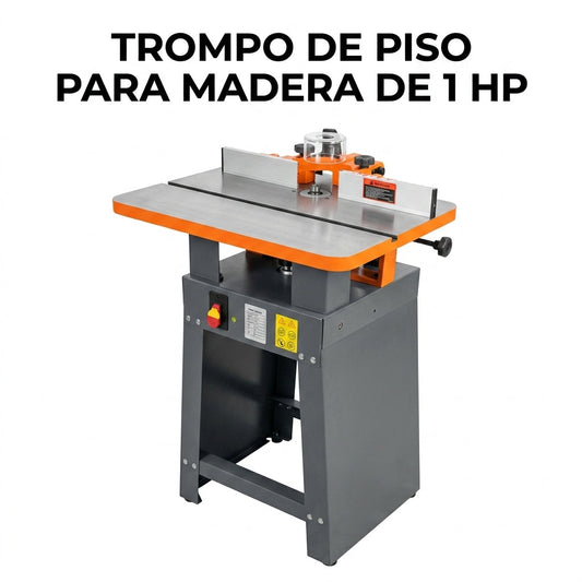 TROMPO DE PISO PARA MADERA DE 1 HP