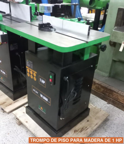 TROMPO DE PISO PARA MADERA DE 1 HP