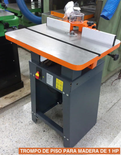 TROMPO DE PISO PARA MADERA DE 1 HP