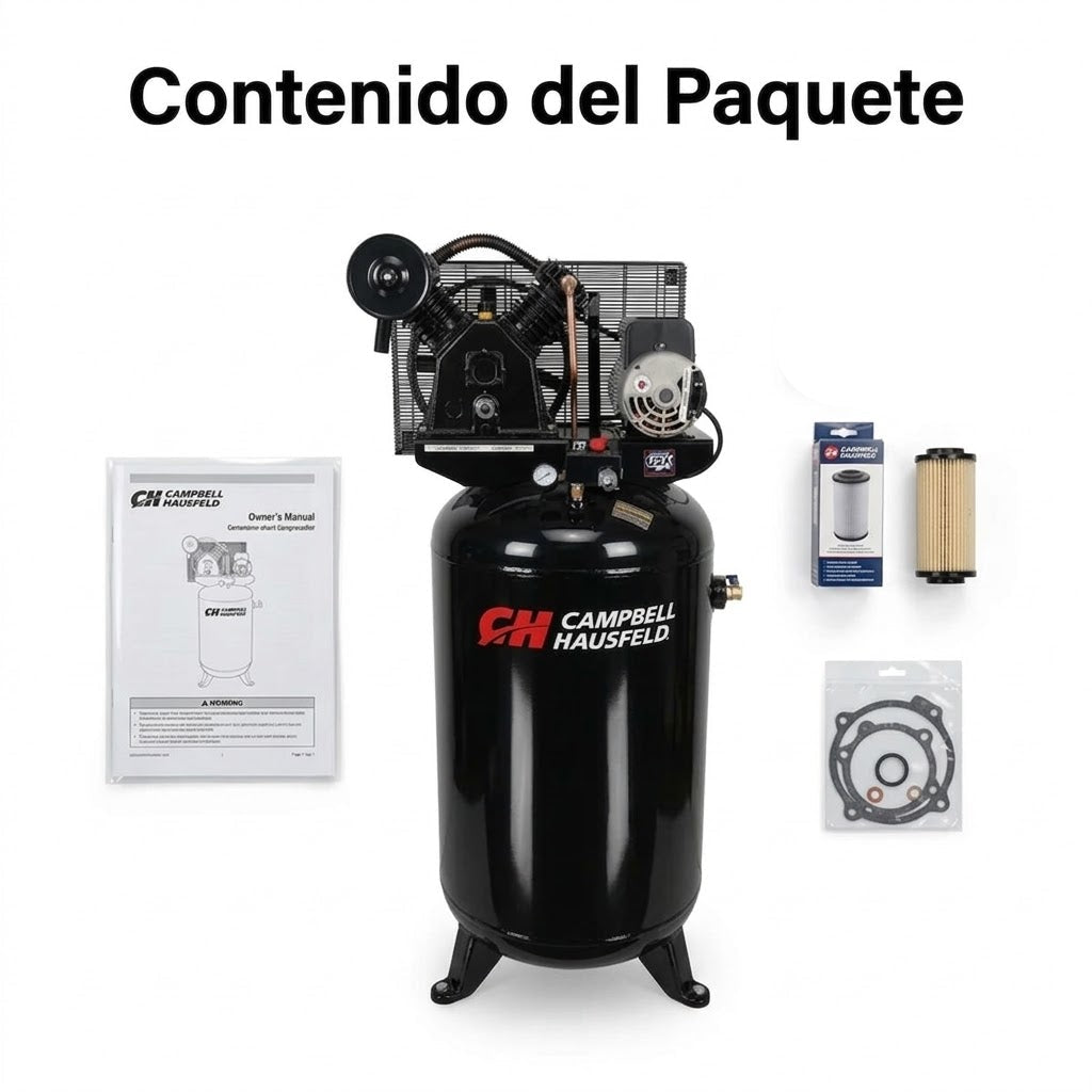 #361 COMPRESOR CAMPBELL DE 80 GALONES