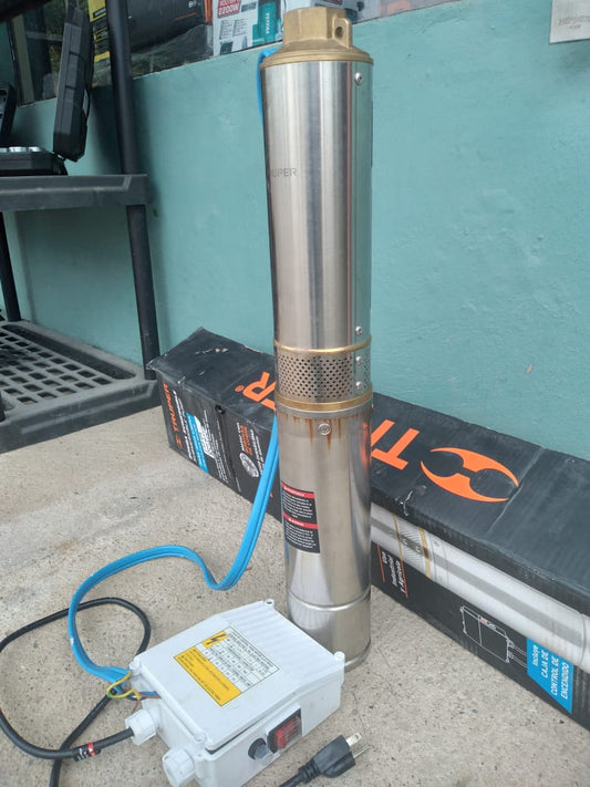 BOMBA SUMERGIBLE TRUPER DE 1 HP