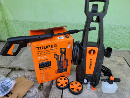 HIDROLAVADORA TRUPER DE 1,800 LIBRAS DE PRESION