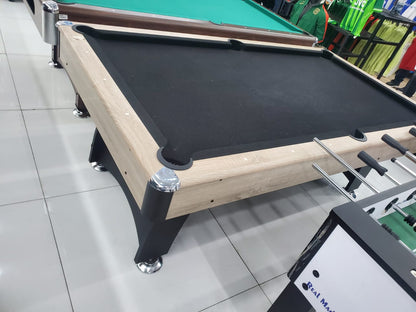 MESA DE BILLAR PAÑO NEGRO