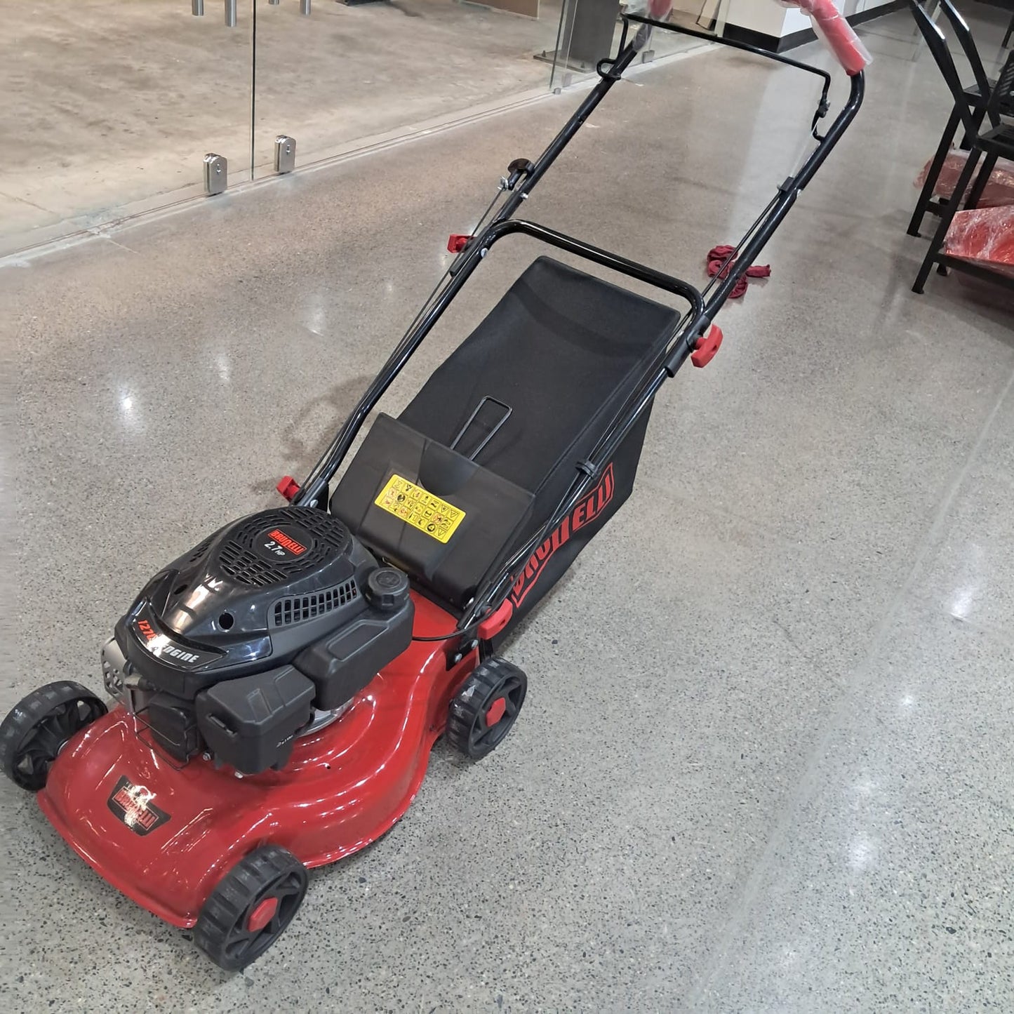 PODADORA DE CESPED DE CARRITO BRUNELLI