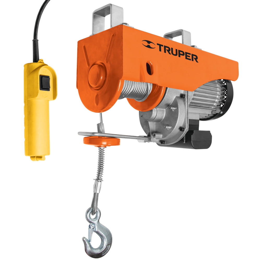 TECLE ELECTRICO TRUPER DE 2.2 TONELADAS (1000KG)