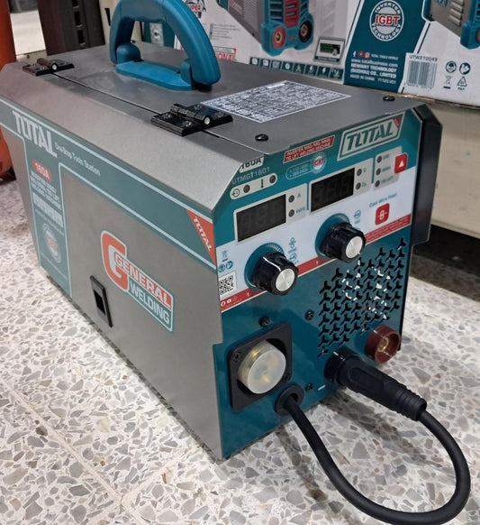 SOLDADORA INVERTER MULTIPROCESOS TOTAL 160A (MAG, MIG, MMA y Lift TIG)