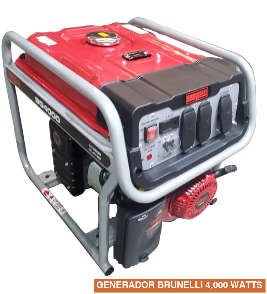 GENERADOR BRUNELLI 4,000 WATTS