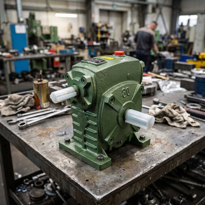 Industrial Speed Reducer Gearbox — Estilo de Vida - Producto en Uso | Generated by Modelize