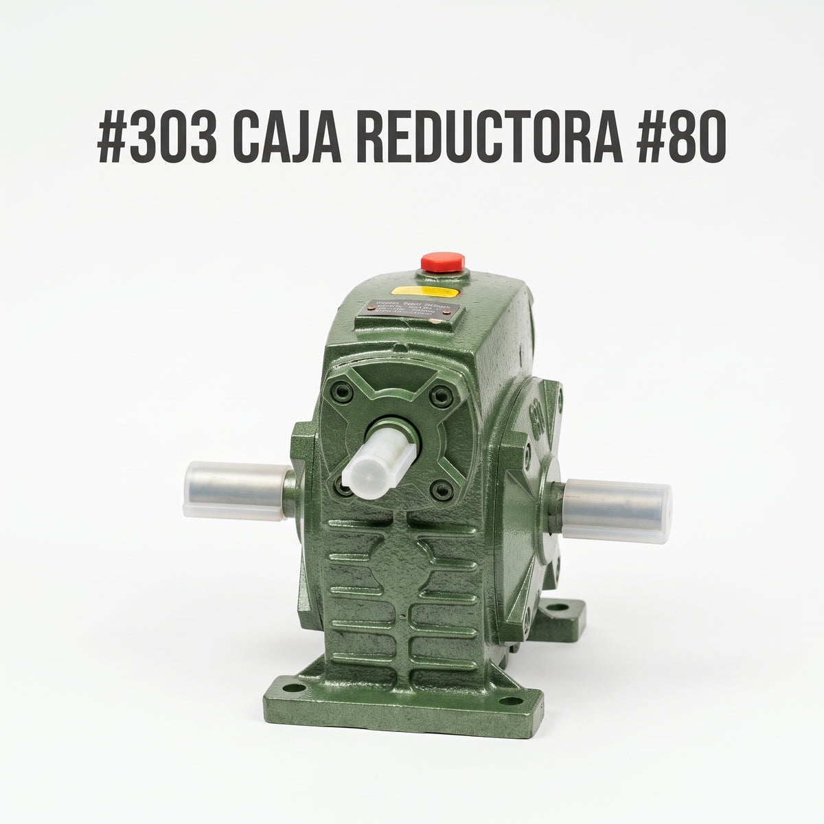 Speed Reducer Gearbox — Portada Principal - Estudio Blanco | Generated by Modelize