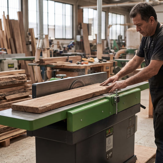 Woodworking Jointer / Canteadora — Estilo de Vida - Producto en Uso | Generated by Modelize