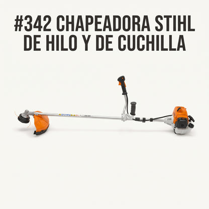 String Trimmer / Brush Cutter — Portada Principal - Estudio Blanco | Generated by Modelize