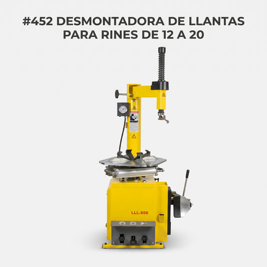 Tire Changer Machine — Portada Principal - Estudio Blanco | Generated by Modelize