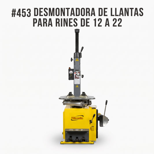Tire Changer Machine — Portada Principal - Estudio Blanco | Generated by Modelize