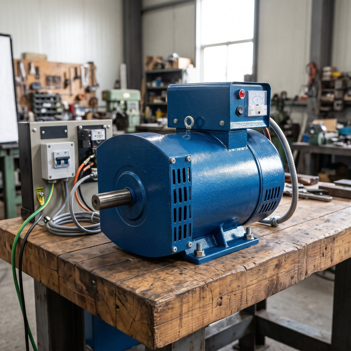 Power Generator Dynamo / Alternator — Estilo de Vida - Producto en Uso | Generated by Modelize