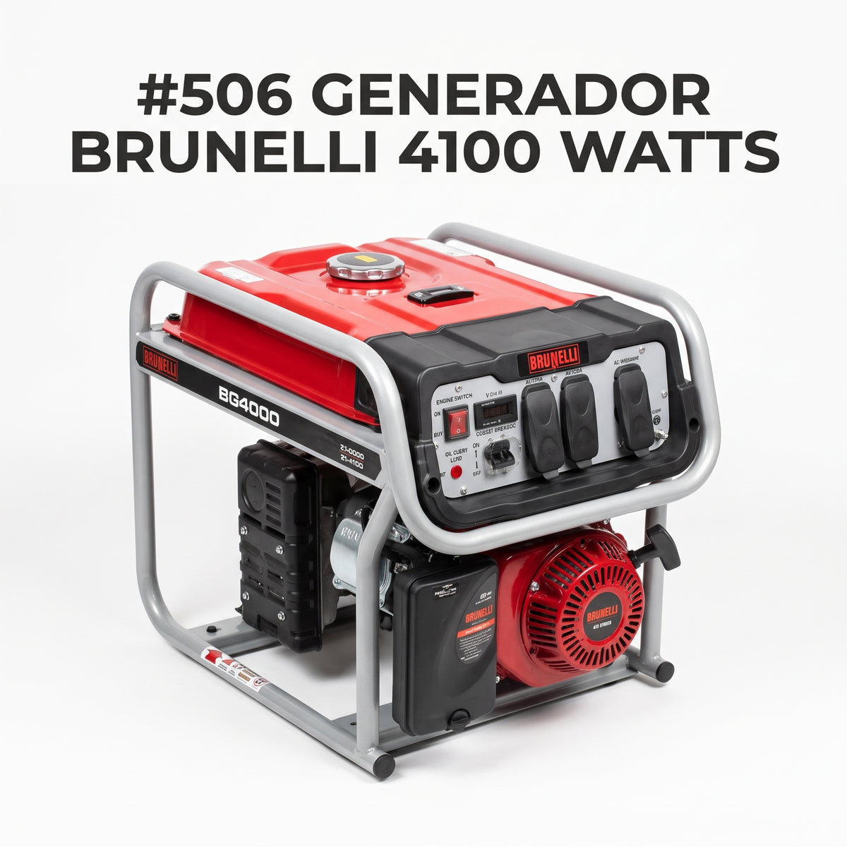 Portable Power Generator — Portada Principal - Estudio Blanco | Generated by Modelize