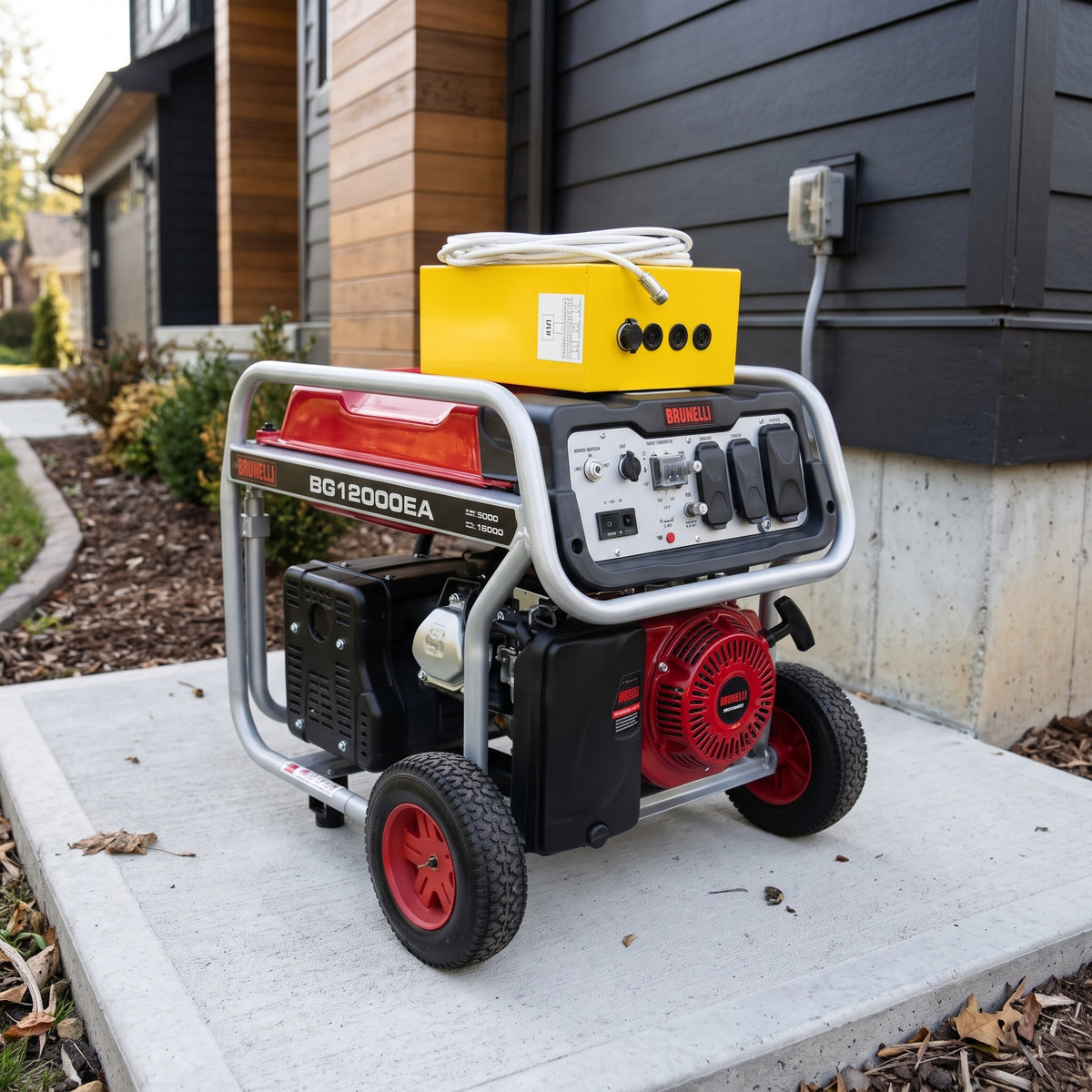 Portable Generator — Estilo de Vida - Producto en Uso | Generated by Modelize