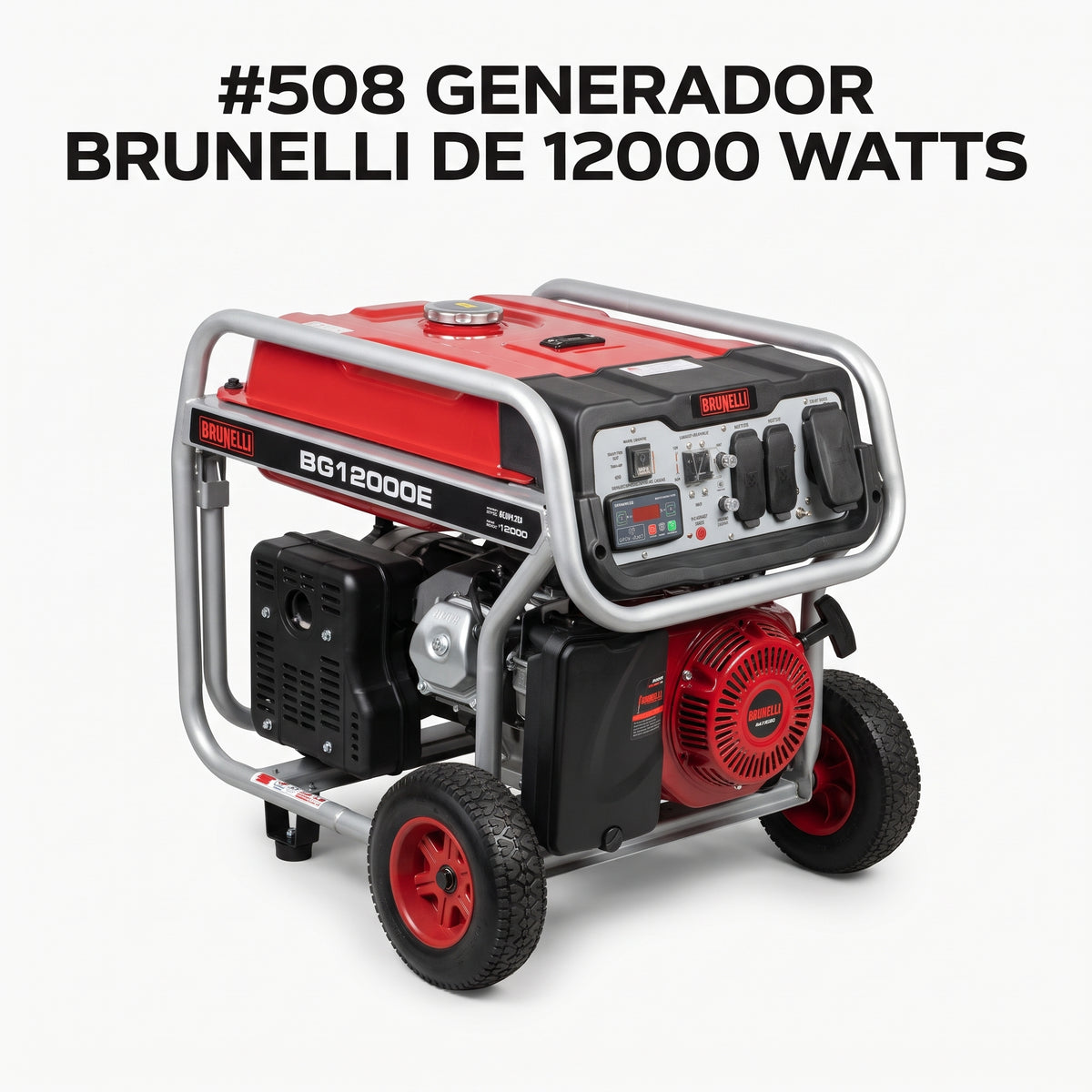 Portable Generator — Portada Principal - Estudio Blanco | Generated by Modelize