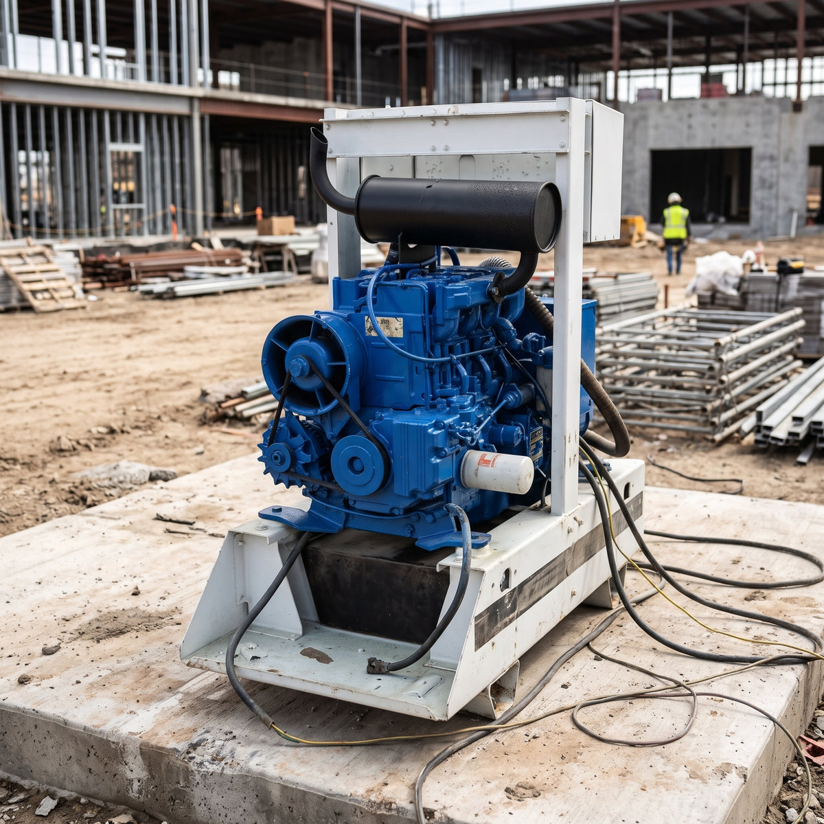 Diesel Generator — Estilo de Vida - Producto en Uso | Generated by Modelize