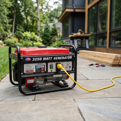 Portable Gas Generator — Estilo de Vida - Producto en Uso | Generated by Modelize