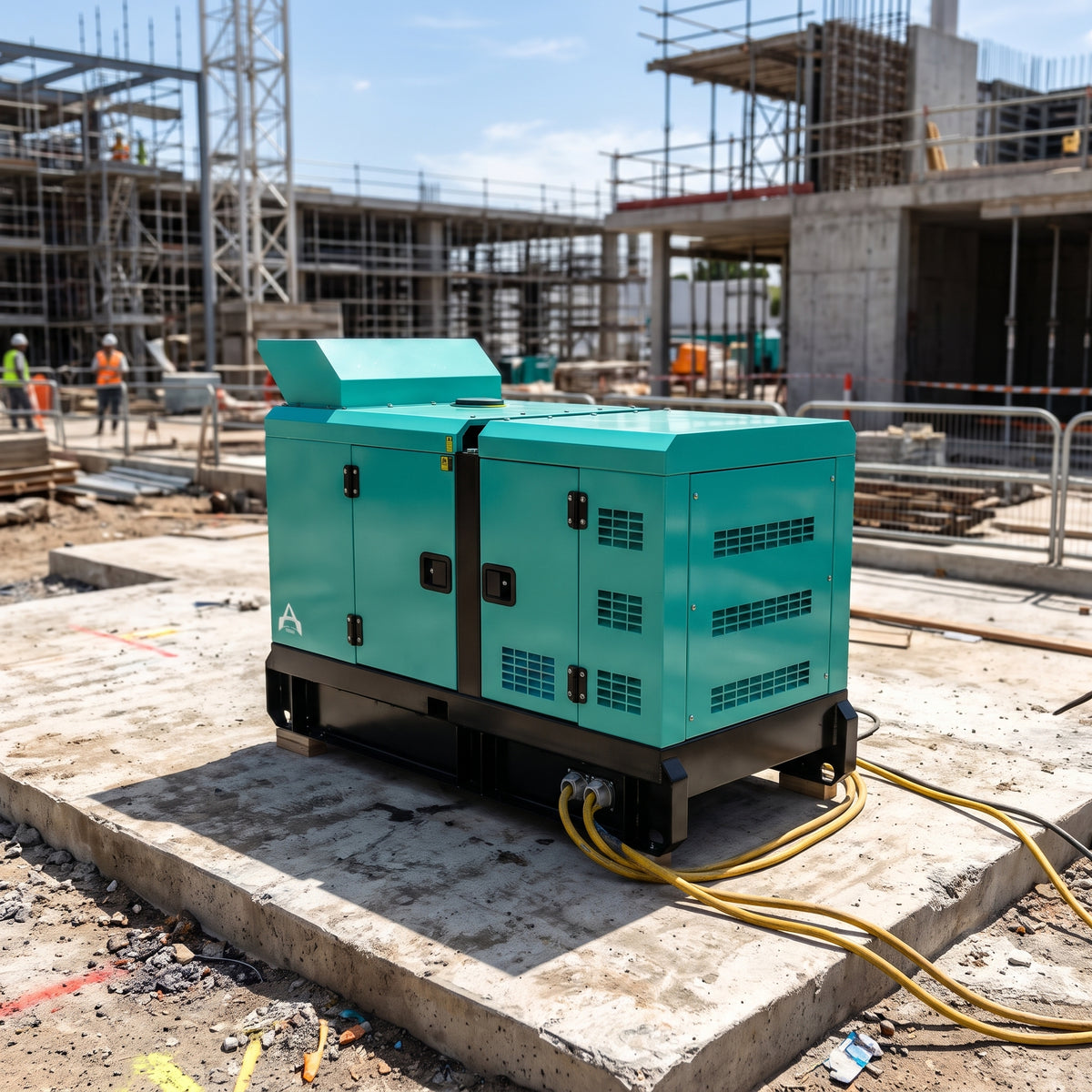 Industrial Diesel Generator — Estilo de Vida - Producto en Uso | Generated by Modelize