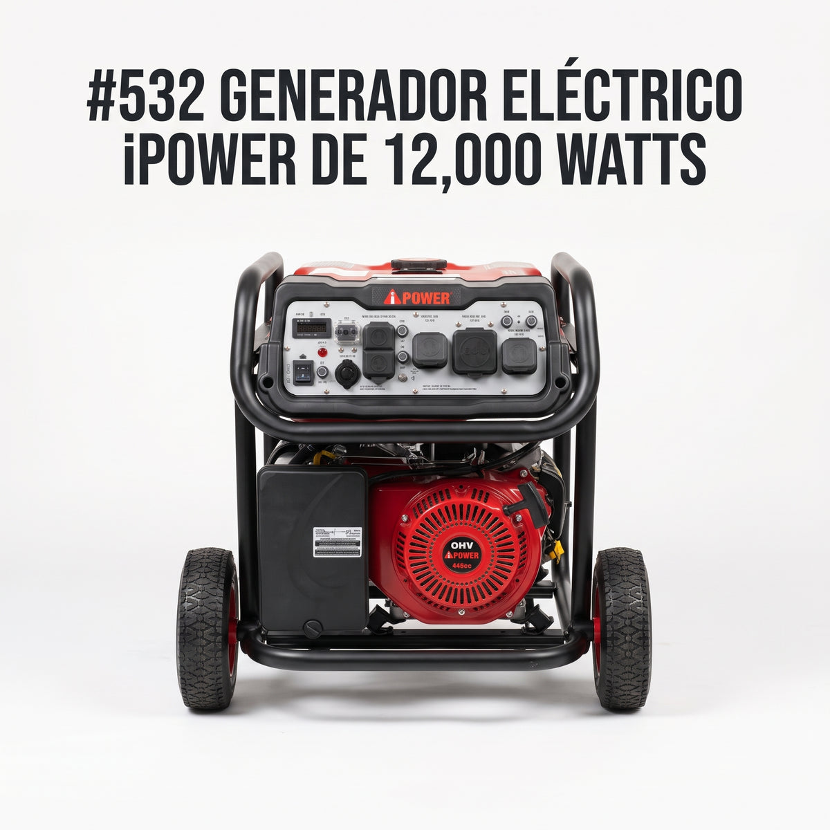 Portable Generator — Portada Principal - Estudio Blanco | Generated by Modelize