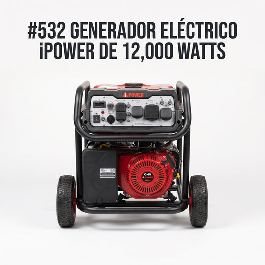 Portable Generator — Portada Principal - Estudio Blanco | Generated by Modelize
