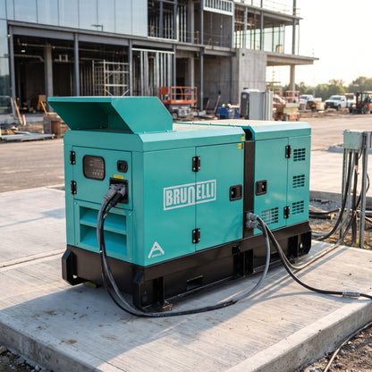 Industrial Diesel Generator — Estilo de Vida - Producto en Uso | Generated by Modelize