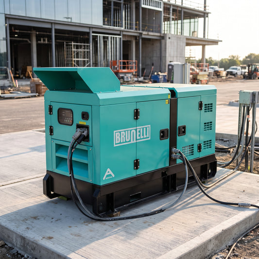 Industrial Diesel Generator — Estilo de Vida - Producto en Uso | Generated by Modelize