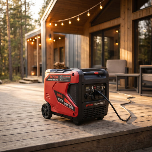 Inverter Generator — Estilo de Vida - Producto en Uso | Generated by Modelize