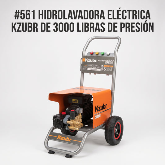 Electric High Pressure Washer — Portada Principal - Estudio Blanco | Generated by Modelize