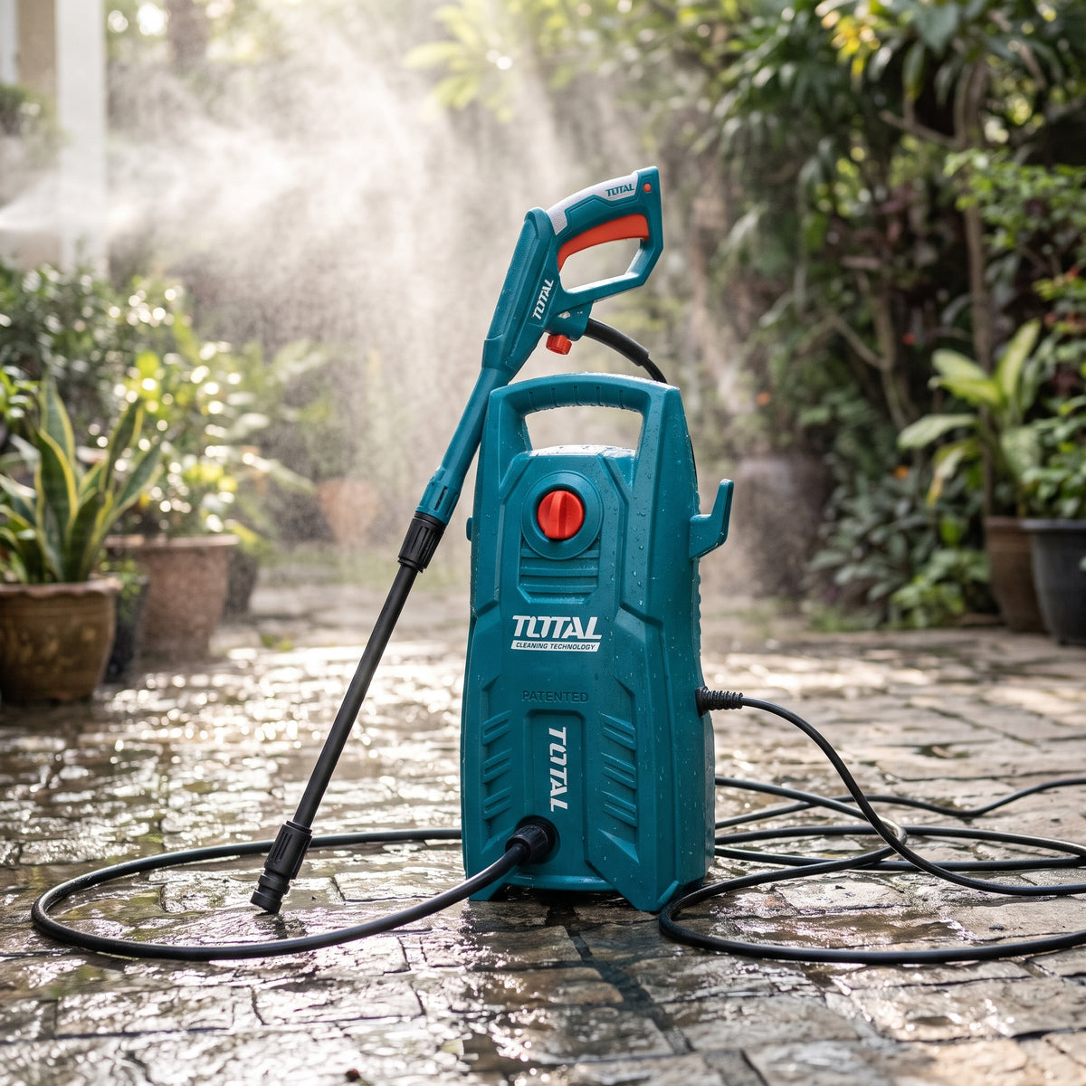 Pressure Washer — Estilo de Vida - Producto en Uso | Generated by Modelize