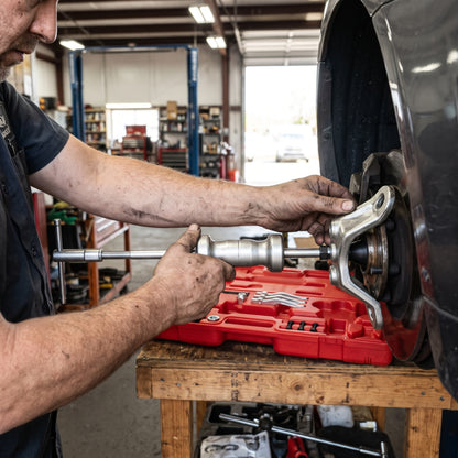 Dent Puller & Slide Hammer Kit — Estilo de Vida - Producto en Uso | Generated by Modelize