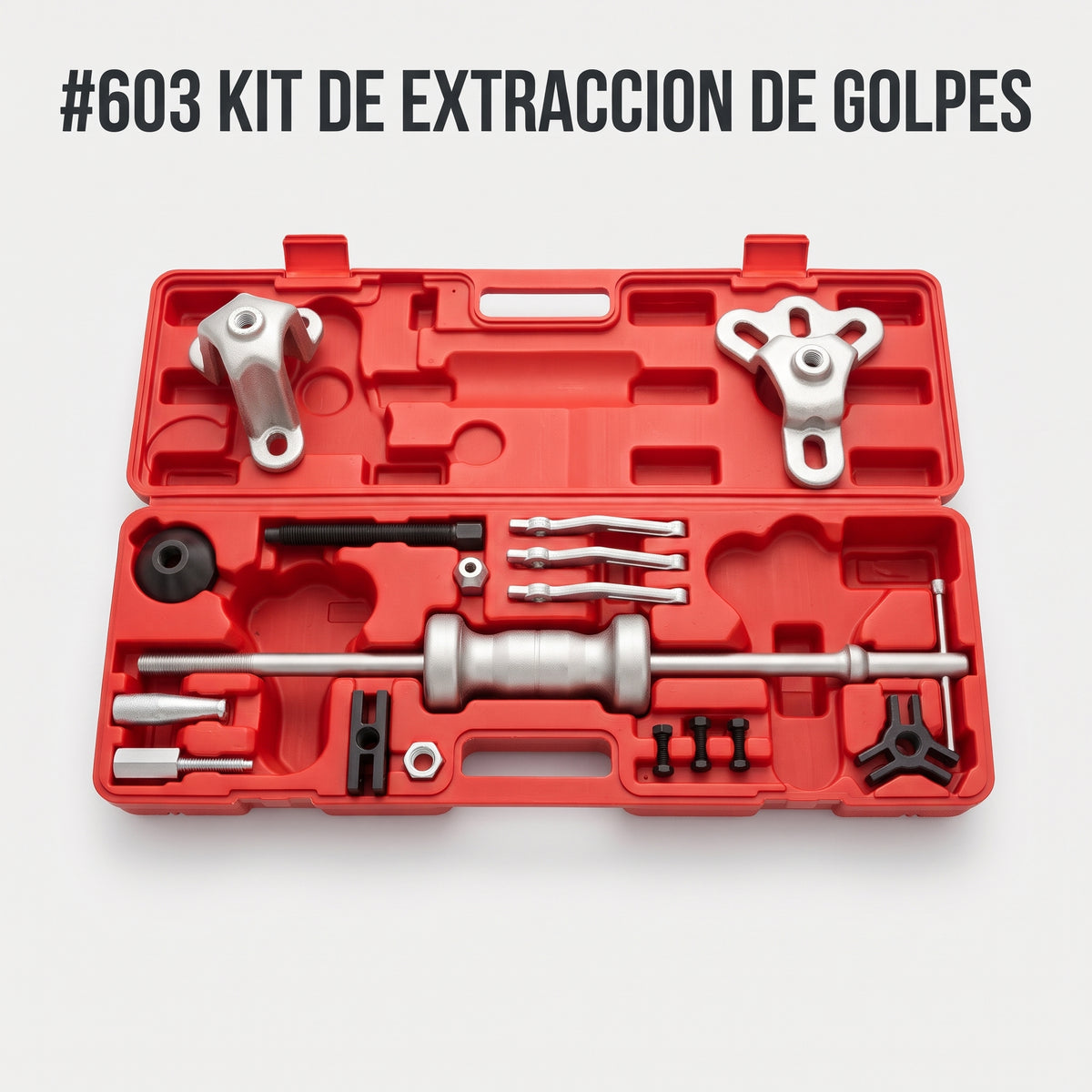 Dent puller slide hammer kit — Portada Principal - Estudio Blanco | Generated by Modelize