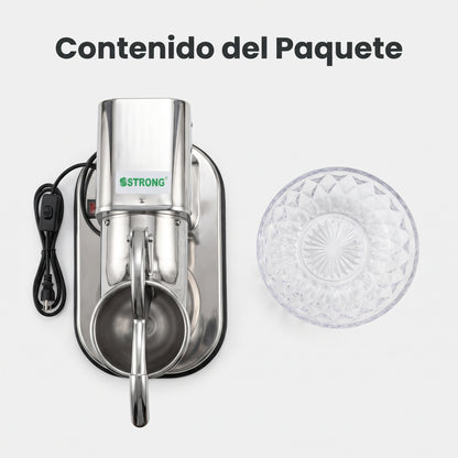 Electric Ice Shaver Machine — Contenido del Paquete - Vista Aerea | Generated by Modelize